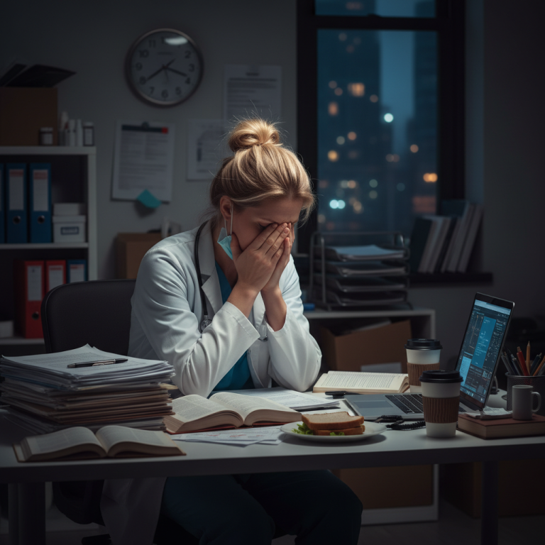 overwhelmed med spa owner